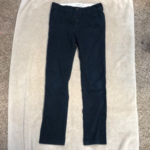 Abercrombie kids Slim 11/12 navy blue pants